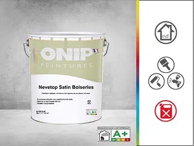 nevetop-satin-boiseries Peintures Yako peinture